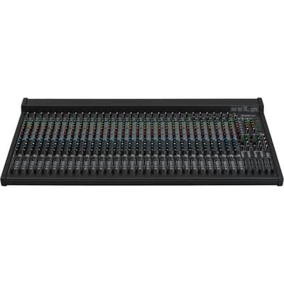 Mackie 3204VLZ4 32-Channel 4-Bus FX Mixer with USB, Dust Cover for 3204VLZ4, Rockville RXS20 Stand, 6x XLR Cables Bundle image 3