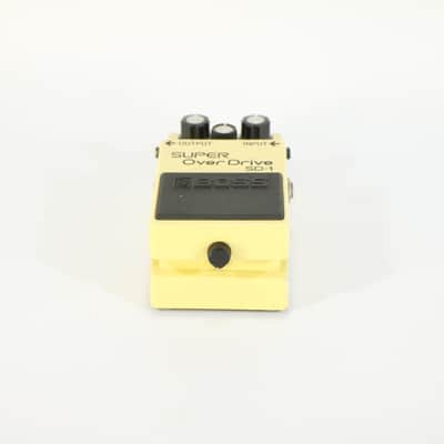 Boss SD-1 Super Overdrive (s/n DC14674, Black Label, Made in Taiwan, Incl. Box and Manual) image 4