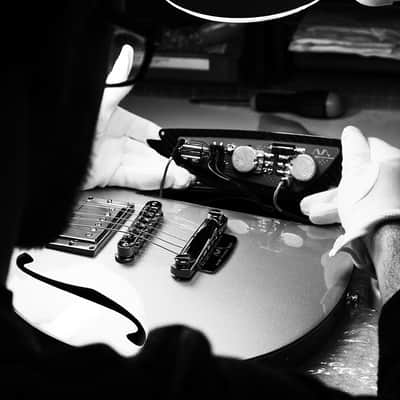 AVA Guitars Model One 2021 Carbon/White 1st Edition LTD to 100 pieces Ser # 22 image 14