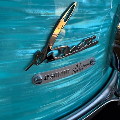 SONOR Vintage Series 6.5x14" Snare Drum in California Blue (Rm4) image 2