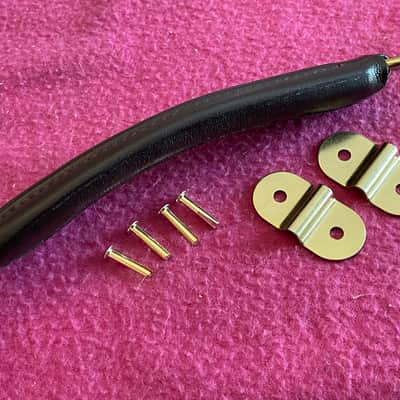 NOS leather guitar case handle for Hiscox Calton mark leaf skb gator crossrock image 14