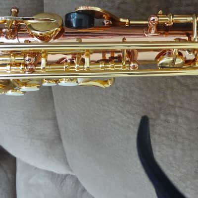 Monique Pro Series Alto Saxophone (SELMER/BUFFET CLONE) 1990s - Copper & Brass image 12