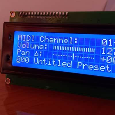 New blue lcd display for Emu Esi 2000 / Emu Esi 4000 (for destinations outside of those specified, please write to me)