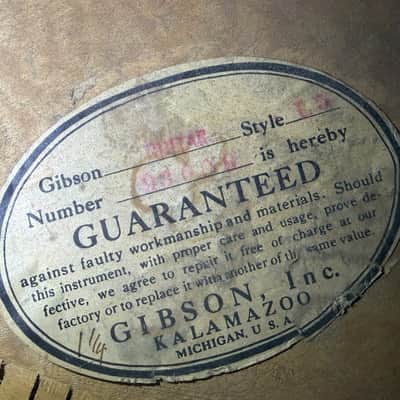 1937 Gibson L-5 Special Acoustic Archtop - Long scale - Parallel braced top image 15