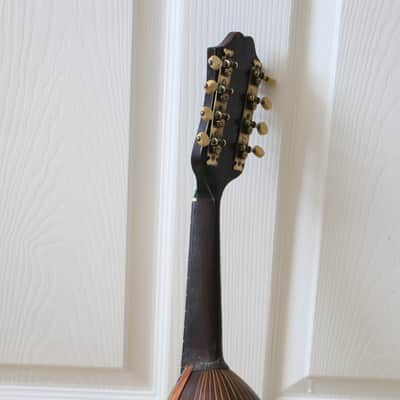 ANTIQUE BOWLBACK MANDOLIN ITALY ‘ALFREDO ALBERTINI CATANIA No. 65’ image 13