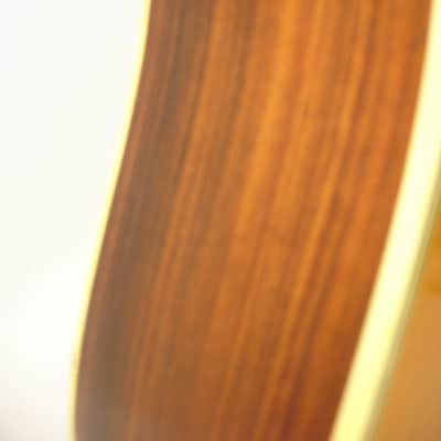 Vintage 70's Aria D-50 Dreadnought Acoustic Guitar, Natural w/ Case image 6