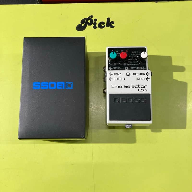 Boss LS-2 Line Selector (Silver Label) 1991 - Present - White image 1