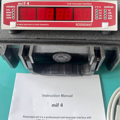 Rosendahl Mif4 Pro MIDI time code interface image 2