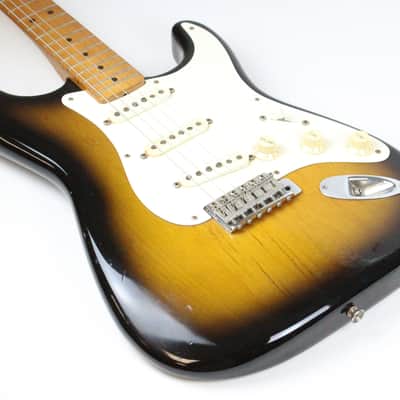 1987 Fender American Vintage 1957 Reissue Stratocaster '57 AVRI Sunburst +OHSC 3-Way Switch 1980s USA Strat image 8