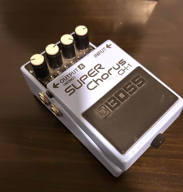 Boss CH-1 Stereo Super Chorus Pedal (Vintage 90s Pink Label) image 1