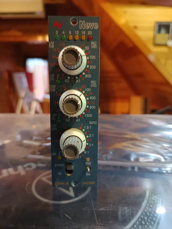 AMS Neve 2264ALB 500 Series Compressor / Limiter Module 2010s - Blue image 1