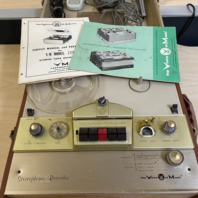 1961 Voice Of Music V-M 722 Stereophonic Tape Recorder image 1