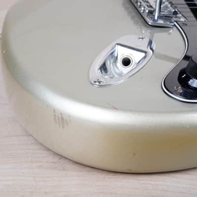 Tokai Silver Star SS50 MIJ 1983 Silver Grey Vintage Japan | Project - Needs Repair | w/ Bag image 5