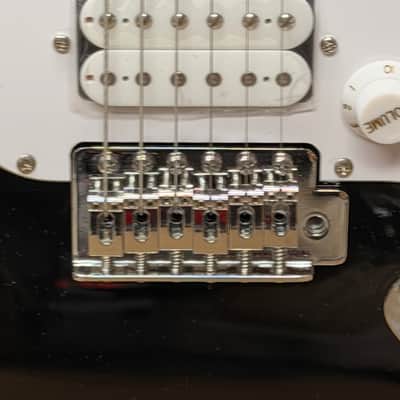 Artist Strat-Style Electric Guitar HSS Black – Used – Fully Functional, Noiseless Electronics image 7