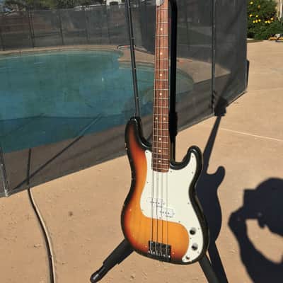 Fender Precision Bass 1973 2 Tone Sunburst image 1