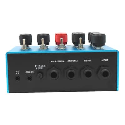Mosky Bright Flame DI Box Effect Pedal Pre-amp Simulator Power Amp Simplifier Pedal Stereo Cab Simulator for Electric Guitar image 5