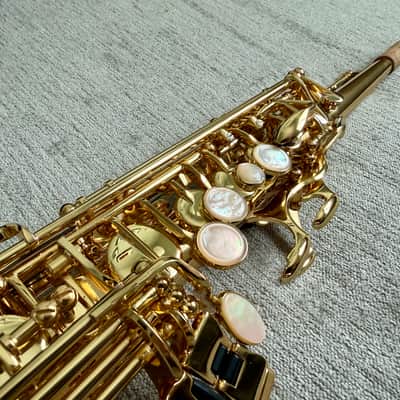 Selmer Paris Super Action 80 Series II Jubilee Soprano Saxophone (Model 51J) | Selmer Concept MP | H&M Stand image 6