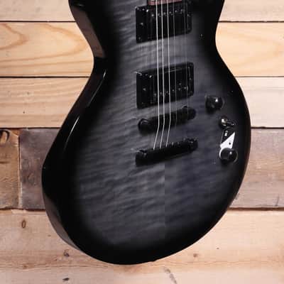 ESP LTD EC-200DX Electric Guitar Charcoal Burst image 2