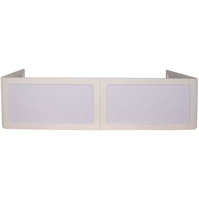 Seismic Audio SA-FAC4 Table Top DJ Façade/Booth w/ 16" Frontboards