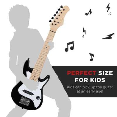 Best Choice Products Kids Electric Guitar Beginner Starter Kit w/ 5W Amplifier - 30 in-Sunburst image 9