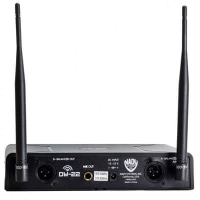 Nady DW-22 HTHT Dual Wireless Handheld Microphone System – Fixed UHF frequency image 3