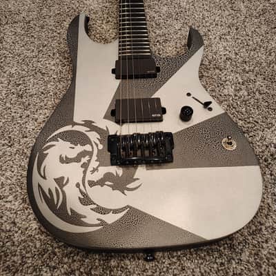 Ibanez RGITFE 2014 -RG JEM Guitar Custom Dragon Crackle Neck Thru image 9