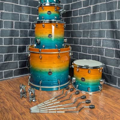 Mapex Armory Studioease Fast Tom 5-piece Shell Pack - Ocean Sunset image 1
