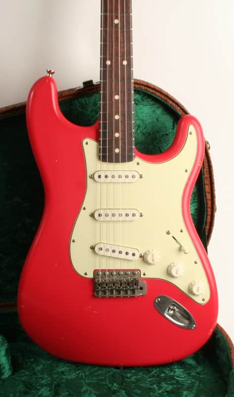 Nash Guitars S-63 Fiesta Red Lollar Pickups image 1