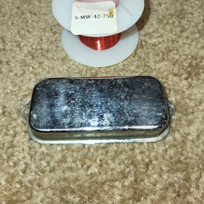 pancake pickup and wire, needs rewinding, VINTAGE image 1