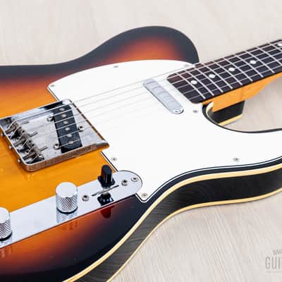 1990 Fender Telecaster Custom '62 Vintage Reissue TL62B-650 Sunburst w/ Case, Japan MIJ Fujigen imagen 6