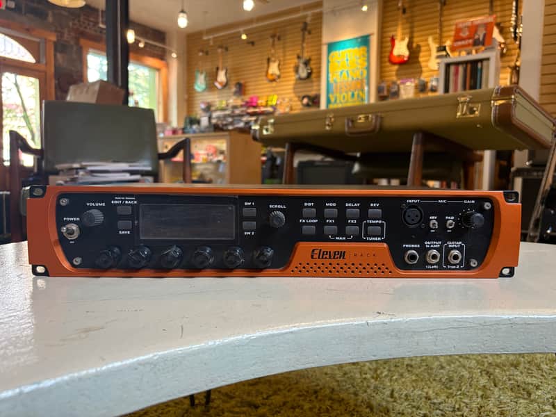 Avid Eleven Rack Guitar Multi-Effects Processor and Pro Tools