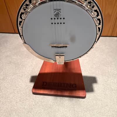 Deering  Eagle II Acoustic Electric 5 String Banjo and Fishman Platinum PRO EQ Preamp Pedal image 3