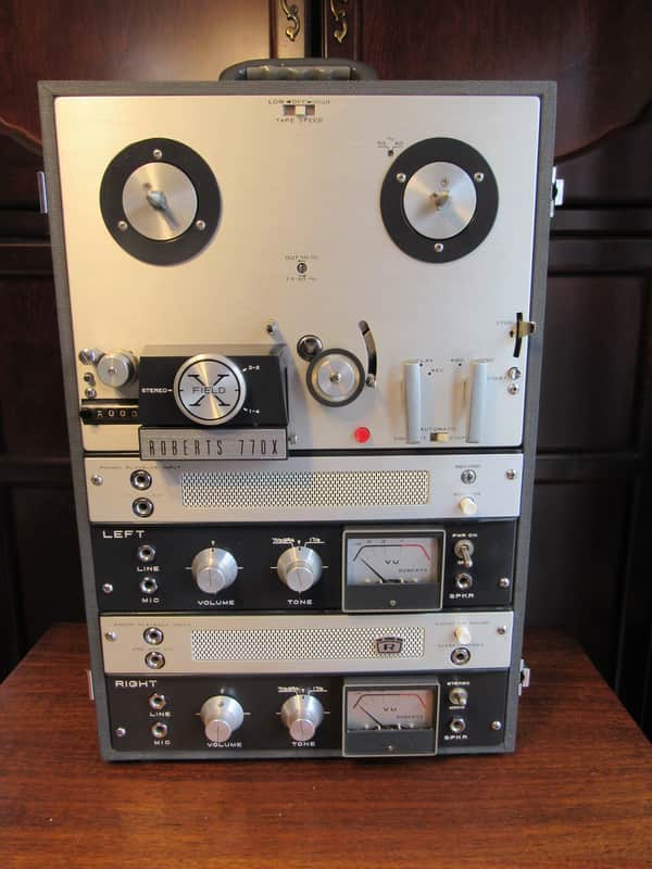 Roberts 770x (Akai M8) stereo tube reel to reel in excellent condition serviced - 1960's image 1