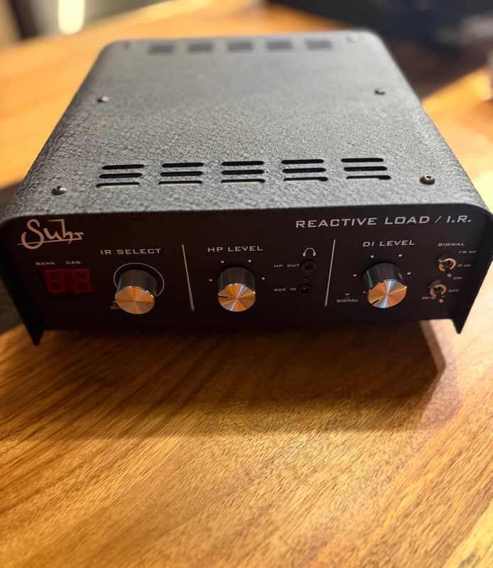 Suhr Reactive Load IR 8 Ohm DI Box with Impulse Responses 2019 - Present - Black image 1