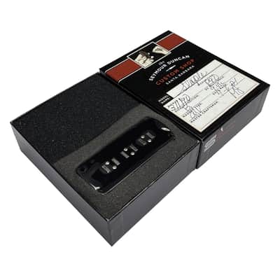 Seymour Duncan P90 Staple Soapbar Pickup Black Bridge