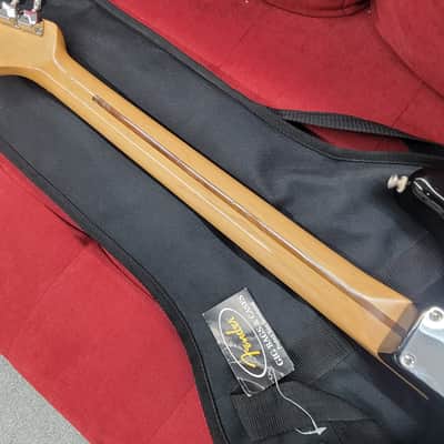 Fender "Squier Series" Standard Strat MIM with Bag 1994 - Black image 13