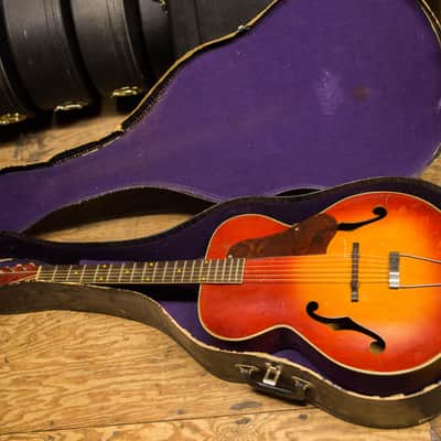 Kay K39 1947-1951 - sunburst archtop solid carved image 10