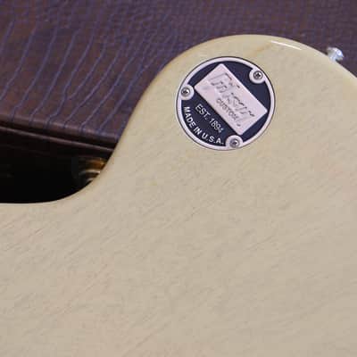 2021 Gibson Custom Shop 1957 Historic Reissue Les Paul Junior Electric Guitar TV Yellow + COA OHSC image 14