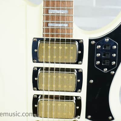 Schecter Ultra III - Ivory Pearl image 4