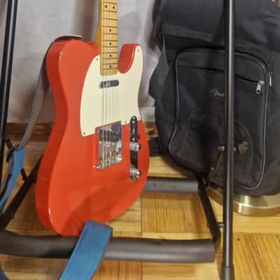 Fender Vintera '50s Telecaster with Maple Fretboard 2019 - Fiesta Red image 4