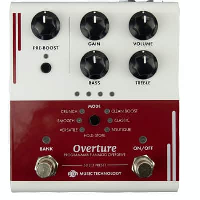 RJM Overature Programmable Analog Overdrive image 1