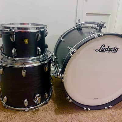 Ludwig Classic Maple Mid 2010’s - Black Charcoal image 1