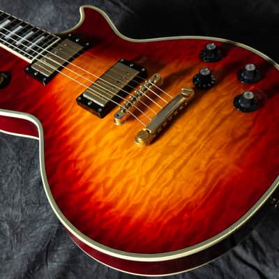 ESP Edwards E-LP-120CD/QM Les Paul Custom 2012 - Cherry Sunburst - VERY GOOD condition image 6