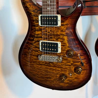 PRS P22 / Custom 22 Piezo Stoptail 10-Top 2012 - 2016 - Black Gold Burst image 8