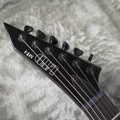 ESP LTD SIGNATURE SERIES Mick-7/Slipknot MT-I OBSIDIAN METALLIC 6-String w/ Hard Case (AUTOGRAPHED By Mick-7) image 7