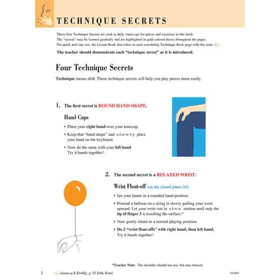 Piano Adventures | Technique & Artistry | Level 1 image 2