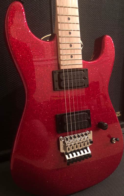 Jackson Pro SD22 Jack Butler Crossroads, Red Sparkle image 1