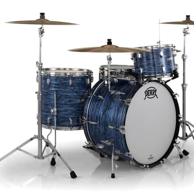 Pearl President Deluxe Ocean Ripple 3pc Shell Pack 24x14 13x9 16x16 Drums | Authorized Dealer image 1