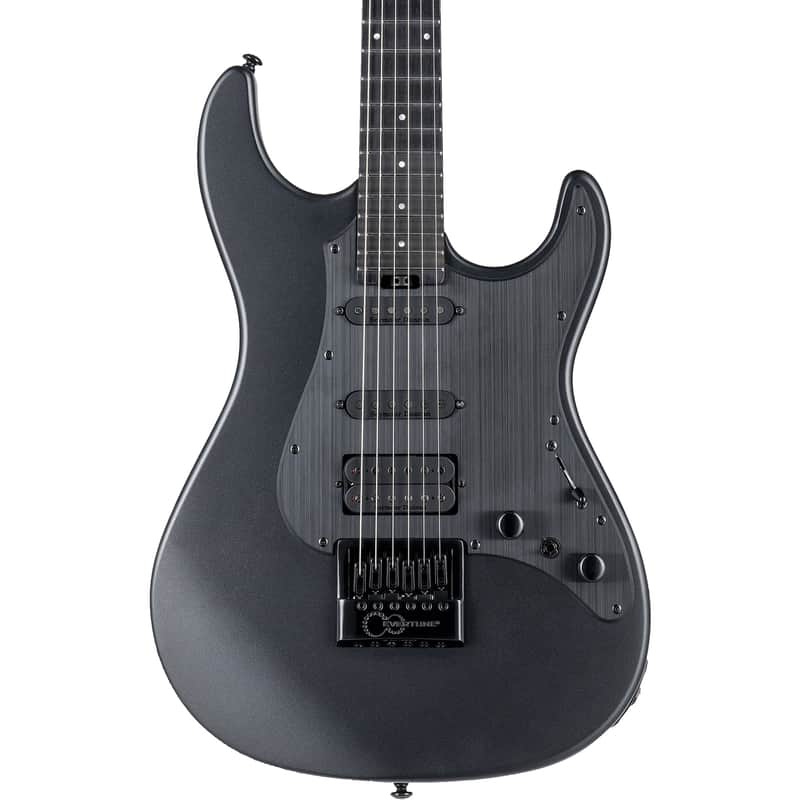 ESP LTD SN-1000 Evertune Electric Guitar, Charcoal Metallic Satin image 1