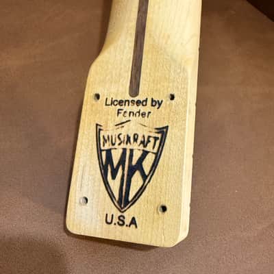 Musikraft Telecaster Maple Neck image 3